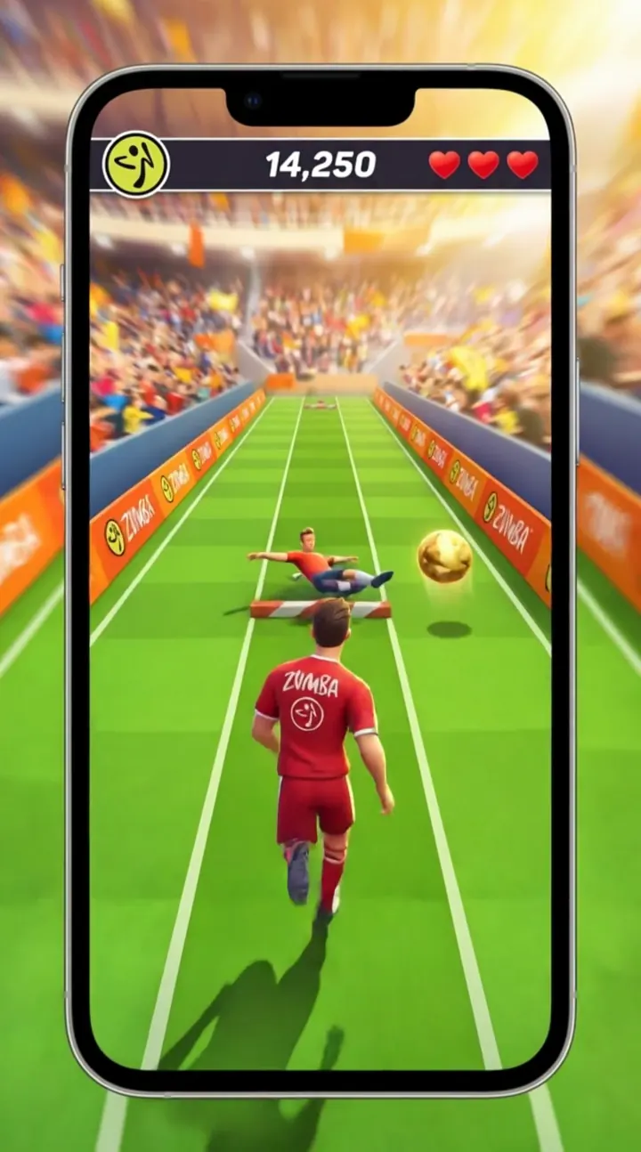 Captura del juego Sprint Mundialista — Endless Runner