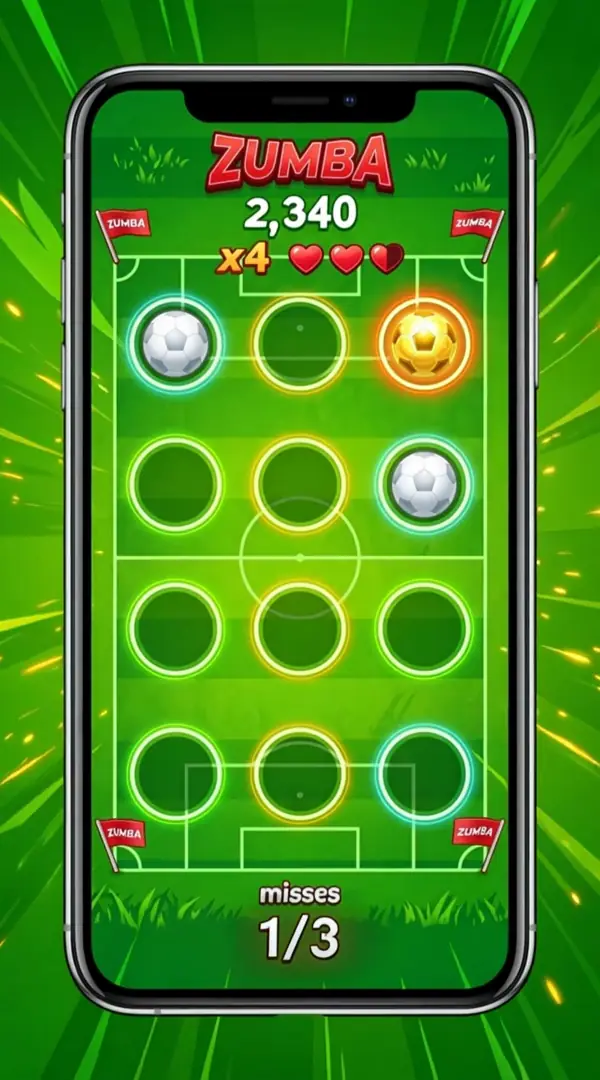 Captura del juego Gol Flash — Tap / Reacción