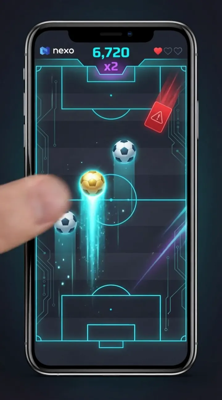 Captura del juego Remate — Swipe / Reflejos